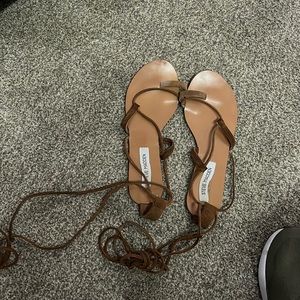 Lace up sandals